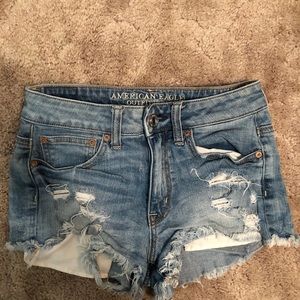 American Eagle festival shorts
